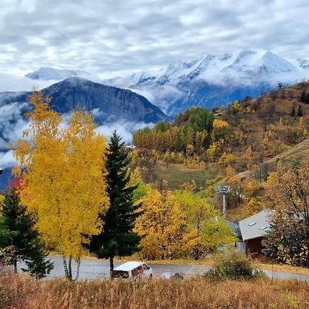 Studio Uissan Pour 5 Personnes A Cote Des Pistes Huez المظهر الخارجي الصورة