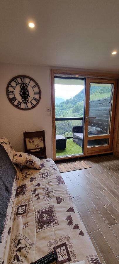 Studio Uissan Pour 5 Personnes A Cote Des Pistes Huez المظهر الخارجي الصورة